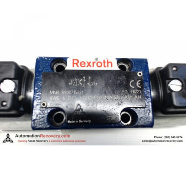 REXROTH 4WE 6 D73-62/OFFG24N9K33L/A12-AN DIRECTIONAL VALVE, Origin #114631 #3 image