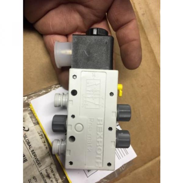 REXROTH 5727490220 5 Way Valve Pneumatik 24V DC #4 image