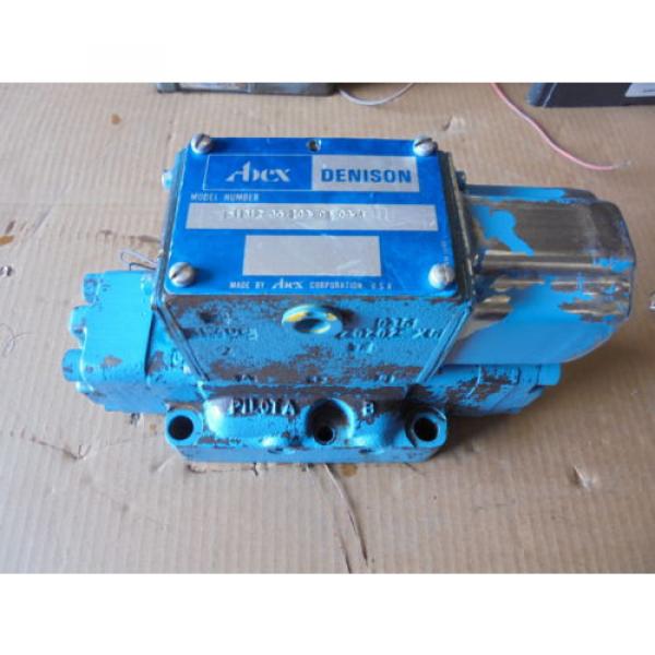 ABEX DENISON MODEL # D1D1235103 0 03-4 DIRECTIONAL VALVE - REPAIRED #1 image