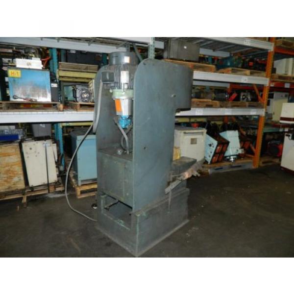 Denison 12-Ton C-Frame Hydraulic Press, Multipress, 12#034; Str, 10 HP, Used #10 image