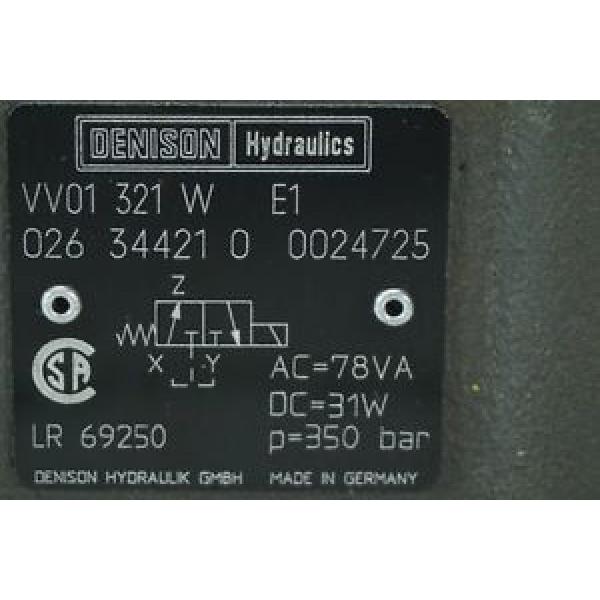 DENISON HYDRAULICS VV01-321-W-E1 NSNB #1 image