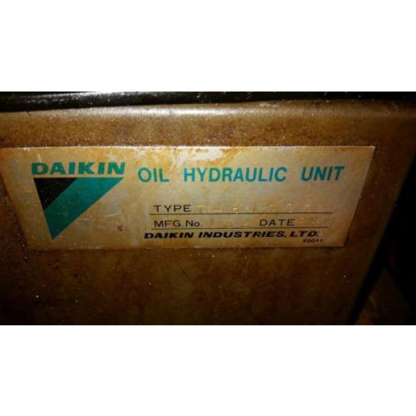 Daikin Hydraulic Power Unit T484111 Citizen F16 #5 image