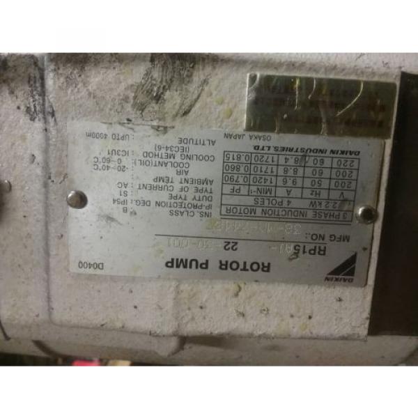 DAIKIN OIL HYDRAULIC UNIT ROTOR PACK_NDR151-103H-30_RP15A1-22-30-001 #6 image