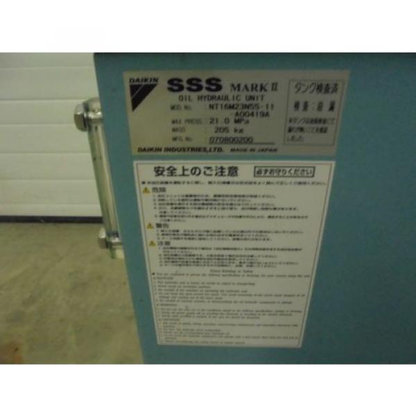 DAIKIN INDUSTRIES SSS MARK 2 OIL HYDRAULIC IC UNIT MODEL NT16M23N55-11 VALVES #2 image