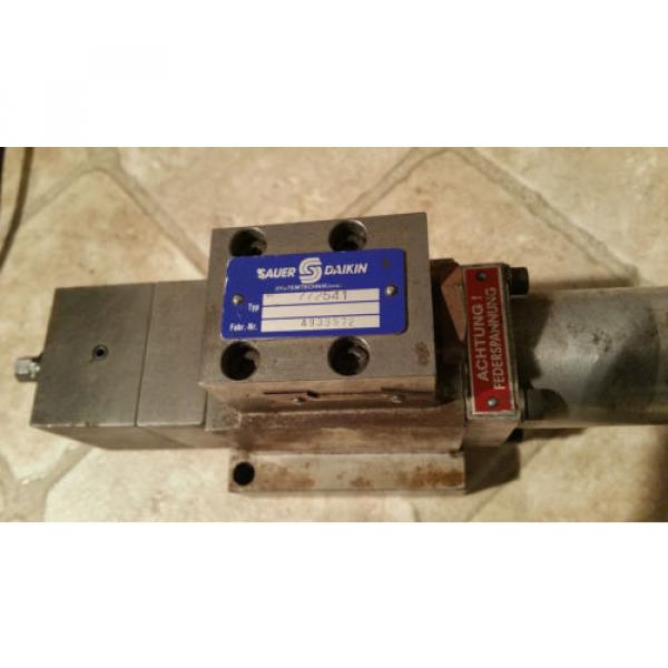 SAUER DAIKIN Systemtechnik GMB 772541  PUMP? hydraulic pneumatic motor? UNTESTED #4 image