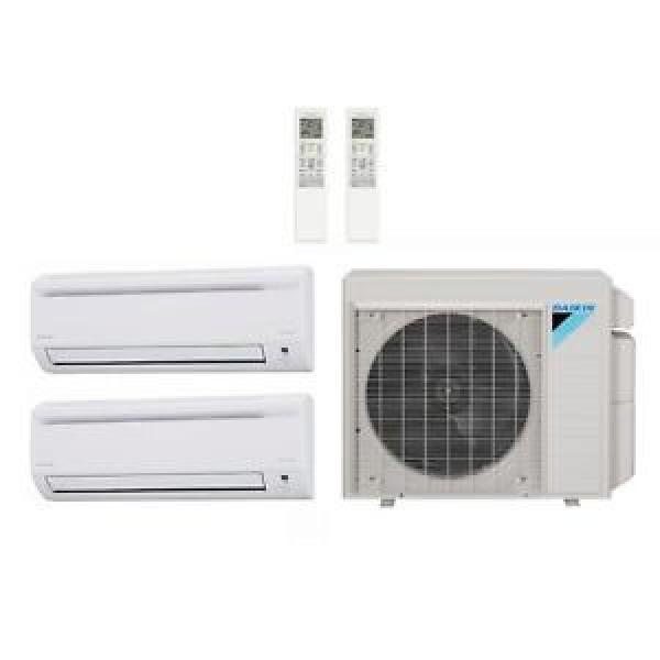 18,000 Btu 177 Seer Daikin Multi Zone Mini Split Heat Pump System - 9K-9K #1 image