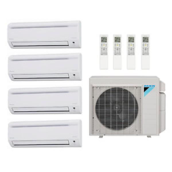 37,000 Btu 177 Seer Daikin Ductless Mini Split Heat Pump System - 7K-9K-9K-12K #1 image