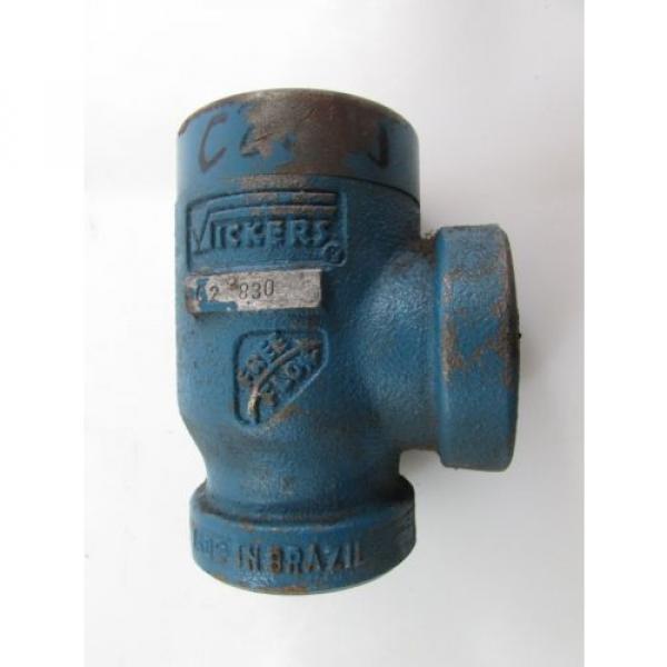 Vickers C2 830 Hydraulic Check Valve Used #1 image