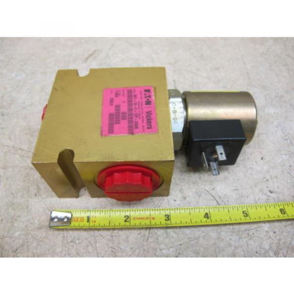 EATON / VICKERS,  2 WAY NC SOLENOID VALVE,  SV1-16-C-12T-24DG,  3000 PSI #3 image