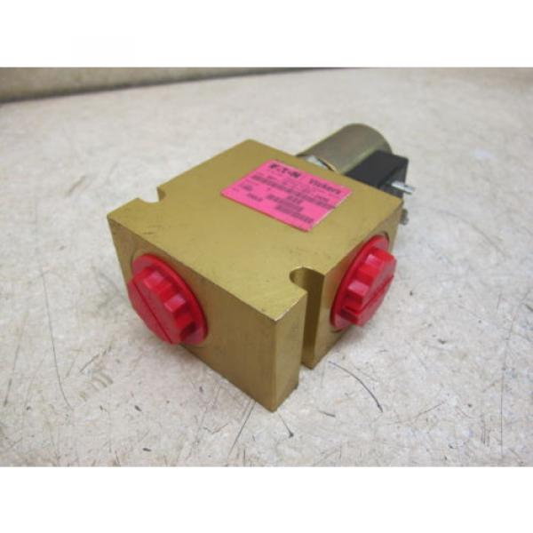 EATON / VICKERS,  2 WAY NC SOLENOID VALVE,  SV1-16-C-12T-24DG,  3000 PSI #4 image