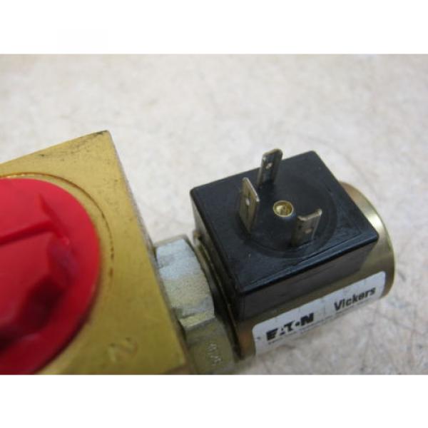 EATON / VICKERS,  2 WAY NC SOLENOID VALVE,  SV1-16-C-12T-24DG,  3000 PSI #6 image