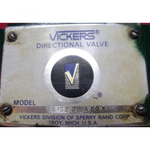 Sperry Vickers Hydraulic Directional  Valve   DG4S2 012A 50 H           [384] #2 image