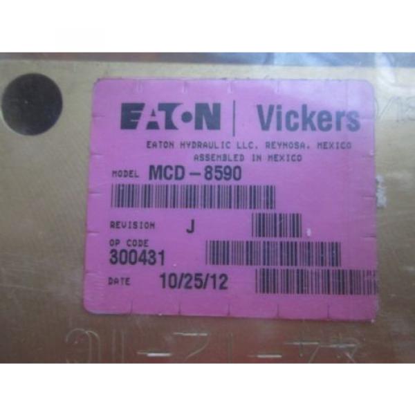 EATON VICKERS HYDRAULIC OPEN CENTER VALVE KIT 15 GPM MCD-890 200-0273-02 Origin #2 image