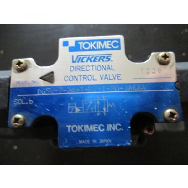 DG5V-7-2A-T-P2-T-80-JA484 DG5V-7-2A-T-P2-T-80 Hydraulic Valve TOMIMEC VICKERS #2 image