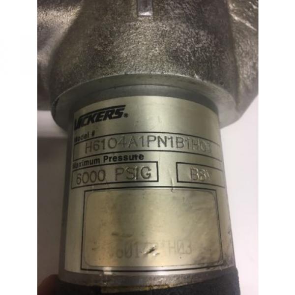 Vickers H6104A1PN1B1H03 Hydraulic Filter V6014B1H03 6000 Psi Warranty #2 image