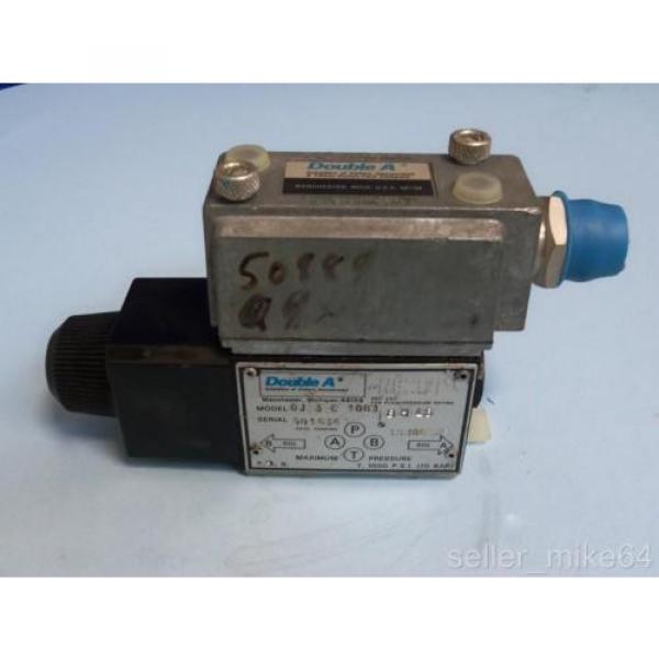 VICKERS DOUBLE A QJ-3-C-10B1 1000 PSI HYDRAULIC VALVE #1 image