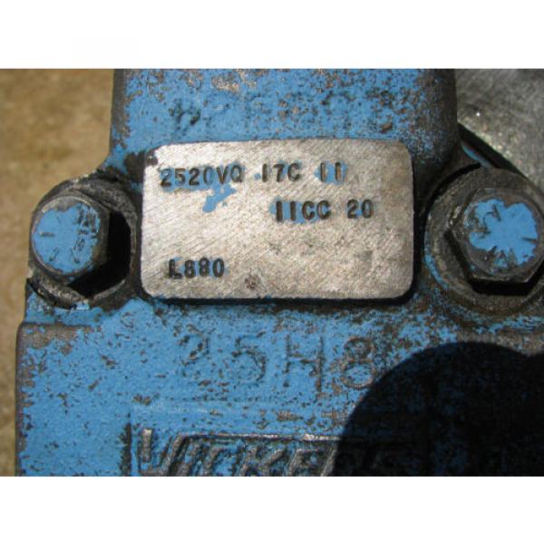 Vickers hydraulic pump 2520VQ 17C 11 Vane Pump #3 image