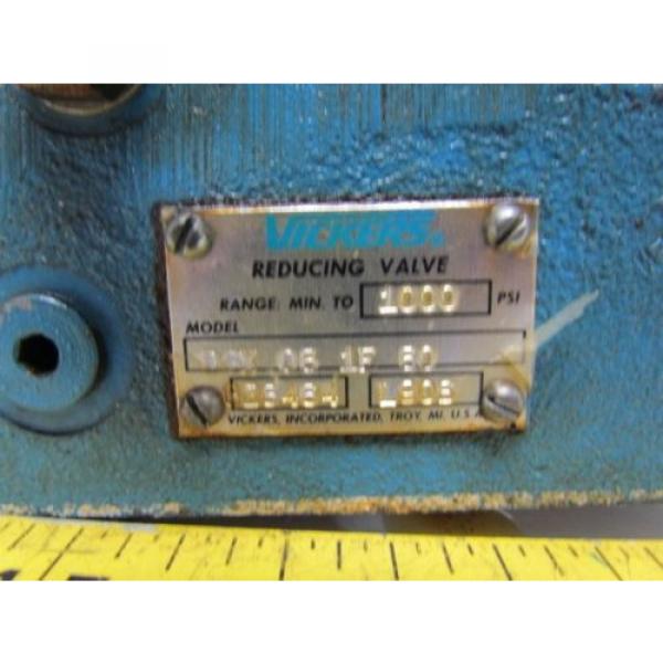 Vickers DGX-06-1F-60 Hydraulic Pressure Reducing Valve/Module 1000 PSI Max #2 image