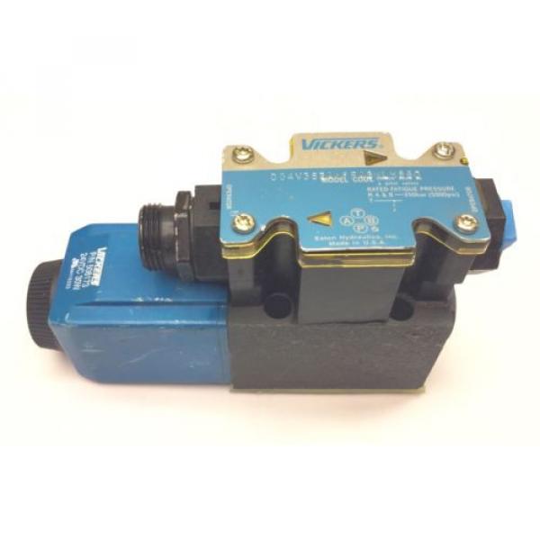 VICKERS DG4V-3S-2A-M-FPA5WL-H5-60 REVERSIBLE DIRECTIONAL CONTROL VALVE 24VDC Origin #1 image