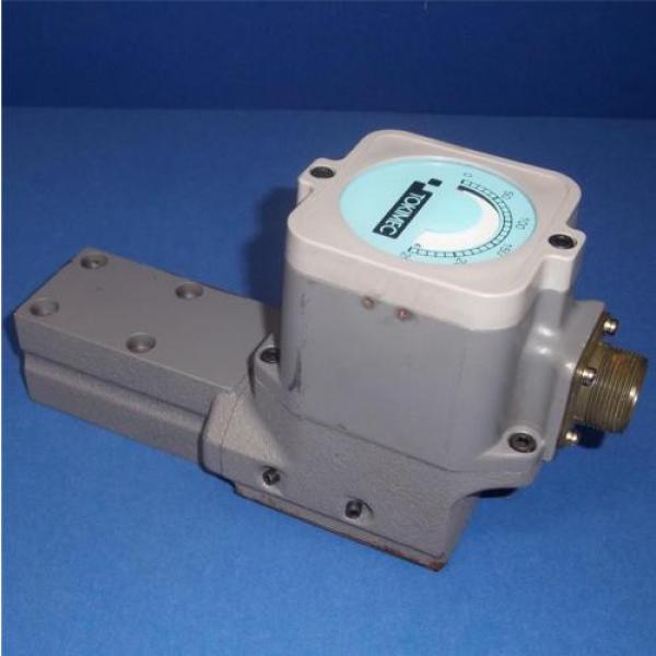 TOKIMEC / VICKERS HYDRAULIC DIGITAL RELIEF VALVE ASSEMBLY D-CG-02-C-250-20-S4 #1 image