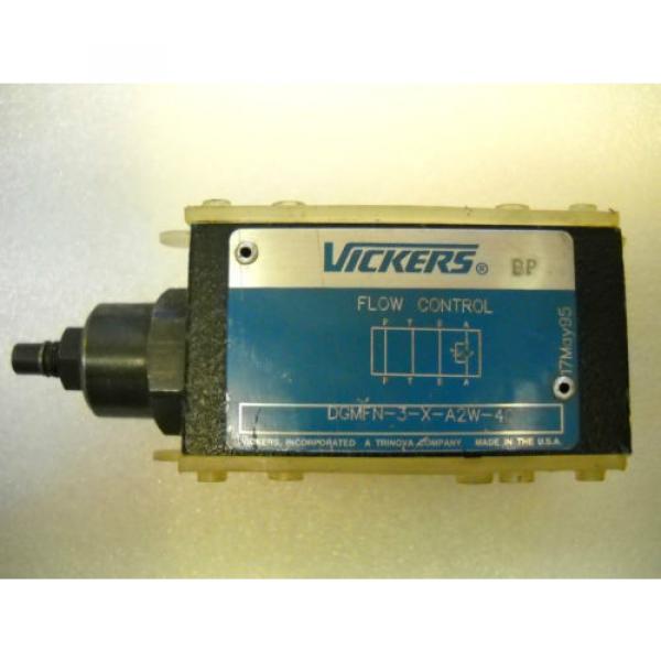 VICKERS DGMFN-3-X-A2W-40 HYDRAULIC FLOW CONTROL VALVE Origin NO BOX #1 image