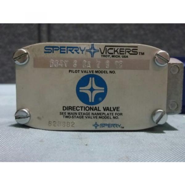 Used Sperry Vickers DG4V 3 2A W B 12 Pilot/Directional Valve 110-120VAC 50/60Hz #2 image