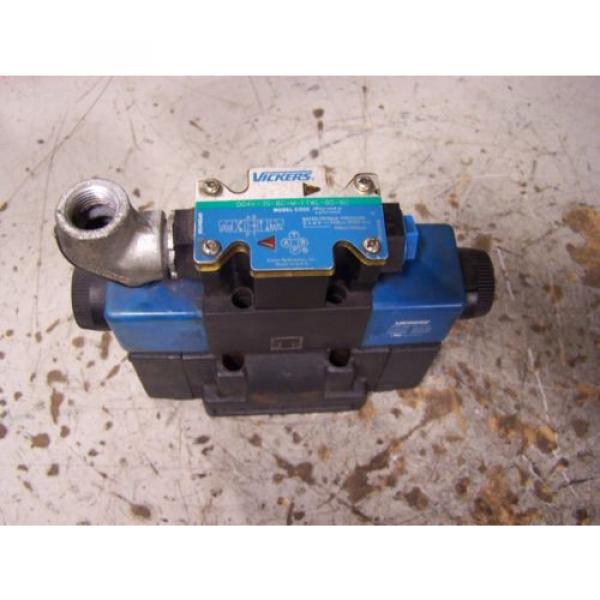 VICKERS DG4V-3S-6C-M-FTWL-B5-60 DIRECTIONAL CONTROL VALVE 120 VAC 46 AMP #1 image