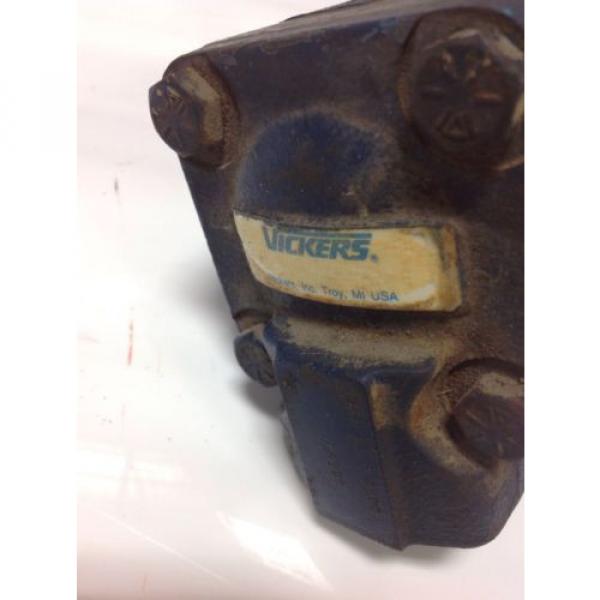 VICKERS HYDRAULIC PUMP , NO LABEL #3 image