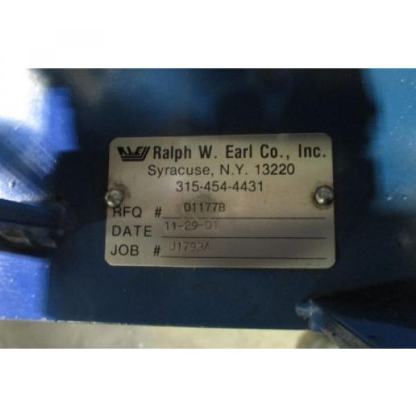 RWE Vickers Delta Power A23 Dual 1/2 HP Baldor Motor Hydraulic Power Unit Used #3 image