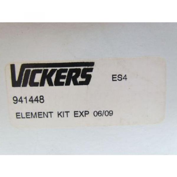 Vickers 941448 Hydraulic Filter Element Kit NIB #12 image