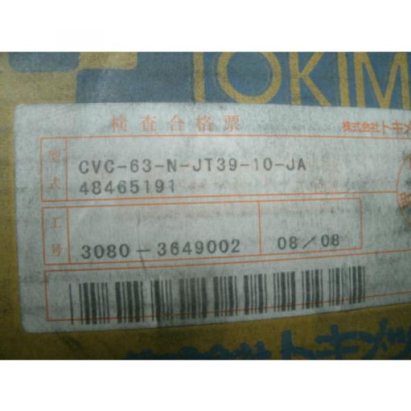 TOKIMEC VICKERS TOKYO KEIKI HYDRAULIC VALVE CVC-63-N-JT39-10-JA 48465191 667373 #2 image