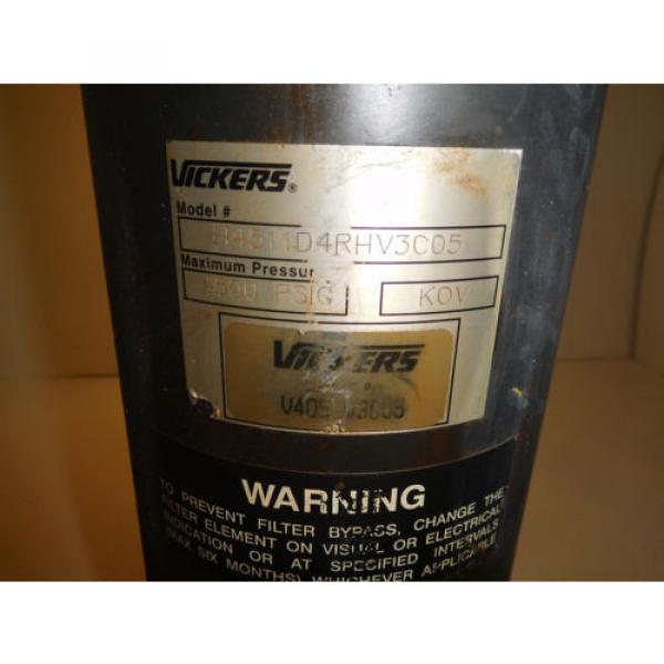 Vickers H4511DYRV3C05 Hydraulic Pressure Filter #2 image