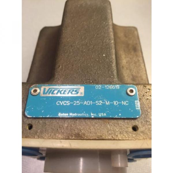 Origin VICKERS CVCS-25-AD1-S2-M-10-NC HYDRAULIC VALVE CARTRIDGE FLOW CONTROL #2 image