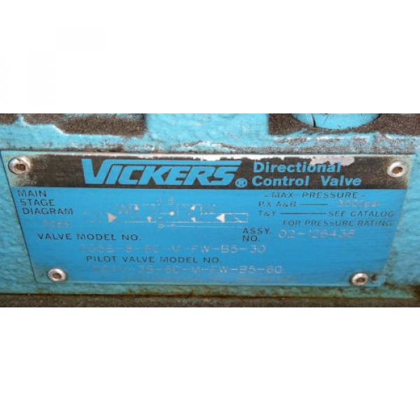 2010 20 Hp Skid Mount Vickers 3,000 PSI High Flow Hydraulic Pump 200 Gallon tank #11 image