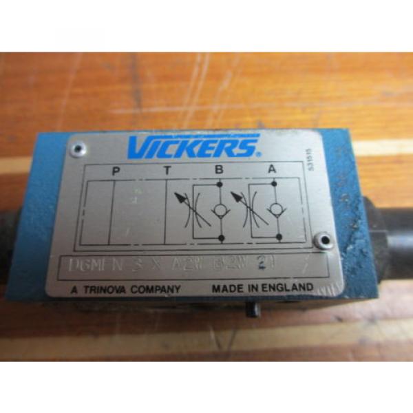 Vickers DGMFN-3 Hydraulic Flow Restrictor Control Valve Stack Module DC #2 image