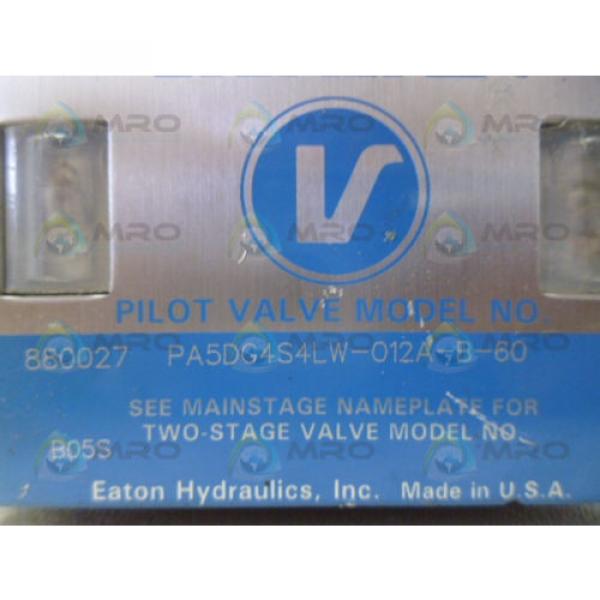 VICKERS PA5DG4S4LW-012A-B-60 HYDRAULIC CONTROL VALVE Origin NO BOX #4 image