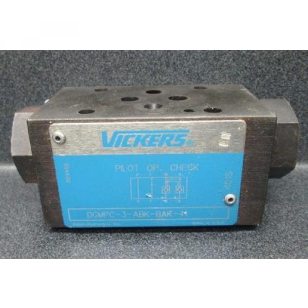 Vickers DGMPC-3-ABK-BAK-41 Hydraulic Check Valve #1 image