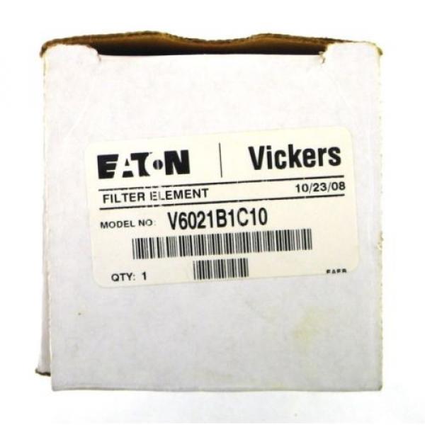 EATON VICKERS V6021B1C10 Replacement Hydraulic Filter Element Made in USA Eato1K #6 image