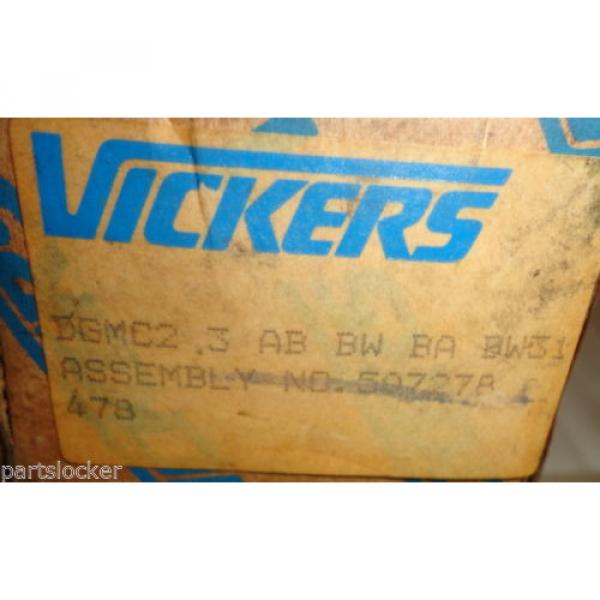 VICKERS DGMC2 3 AB BW BA BW 31 HYDRAULIC FLOW CONTROL VALVE DGMC23ABBWBABW31 Origin #2 image