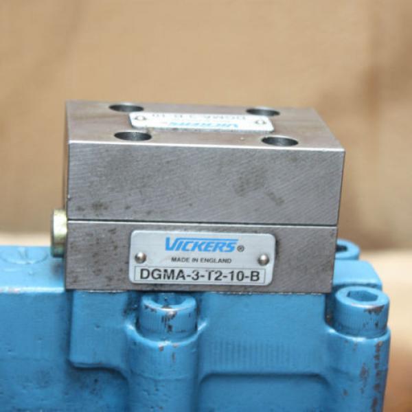 VICKERS DGMA-3-B-10 HYDRAULICS directional VALVE #2 image