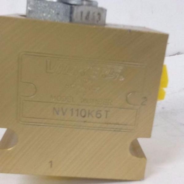 Origin VICKERS EATON HYDRAULICS NV110K6T, NEEDLE MODULE VALVE 1001614610, 02-163600 #2 image