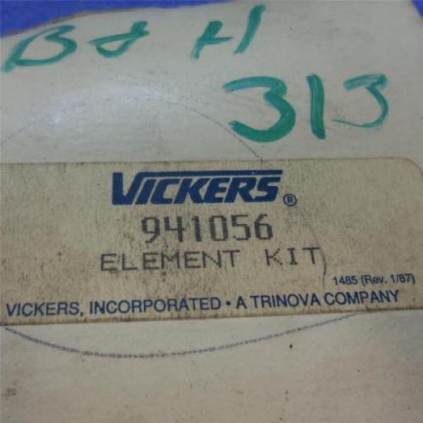 VICKERS 6-1/4#034;OAL, 4#034;OD, 3#034;ID, FILTER ELEMENT KIT 941056 Origin #3 image