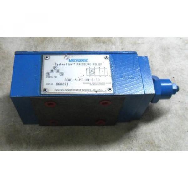 U1 1 Origin VICKERS DGMC-5-PT-BW-S-30 SYSTEMSTAK PRESSURE RELIEF VALVE #4 image