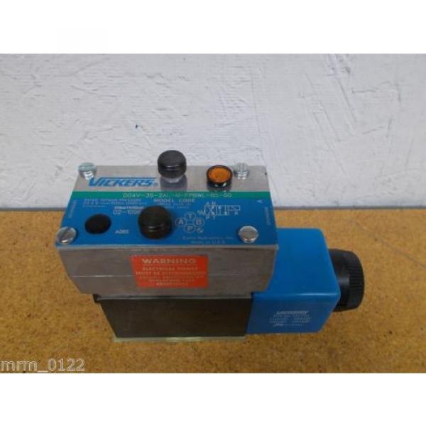 Vickers DG4V-3S-2AL-M-FPBWL-B5-60 Solenoid Valve With 02-101731 Coil 120V 50/60H #1 image