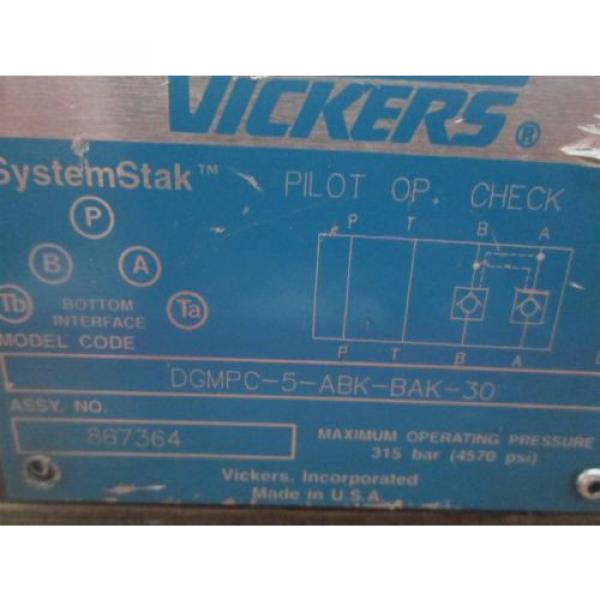Vickers DGMPC-5-ABK-BAK-30 Hydraulic Check Valve #2 image
