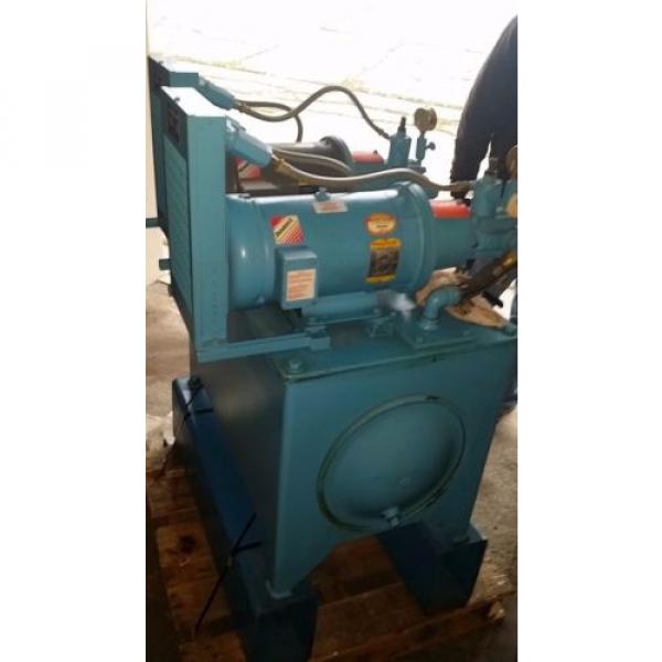 Continental Hydraulic Power unit PVR6-6B15-RF-0-6-H Vickers, DUAL PUMP MOTOR HEs #3 image