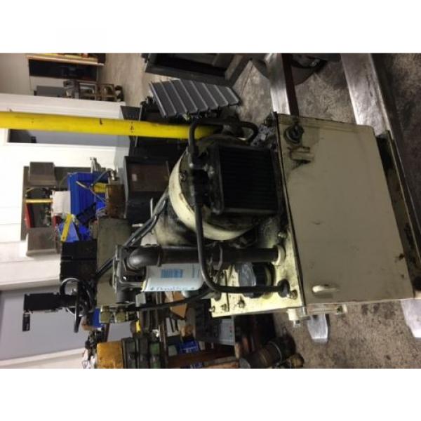 Nachi 3 HP Hydraulic Unit, Nachi Vane Pump # VDR-1B-1A3-U-1146K, OFF OKUMA LATHE #10 image