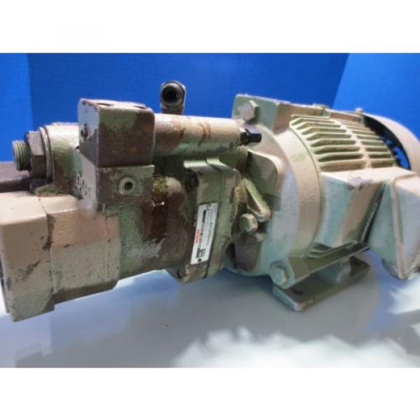 NACHI HYDRAULIC MOTOR LTIS70-NR PUMP UPV-1A-22N1-22-4-Z-10 PVS-1B-22N1-Z-10 #10 image