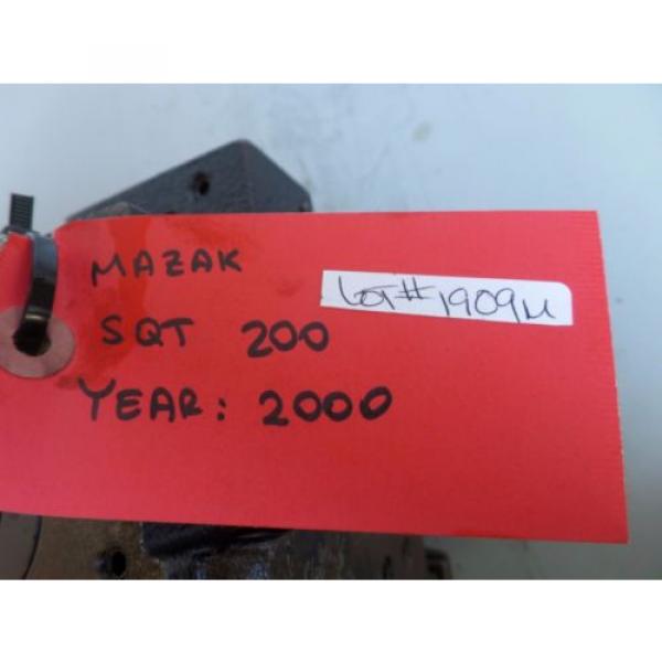 MAZAK NACHI HYDRAULIC MOTOR PI-0B-87-2GS0L1-8579A MAZAK SQT-200 #1909M #6 image