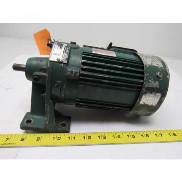 Sumitomo SM-Cyclo CNHM024075YA21 1/4HP Gear Motor 21:1 Ratio 208-230/460V 3Ph #1 image